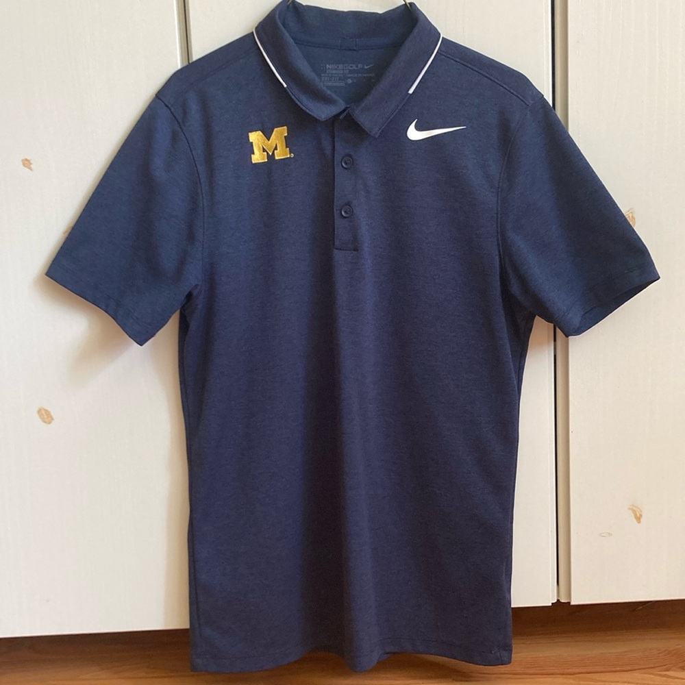 Nike dri fit golf polo